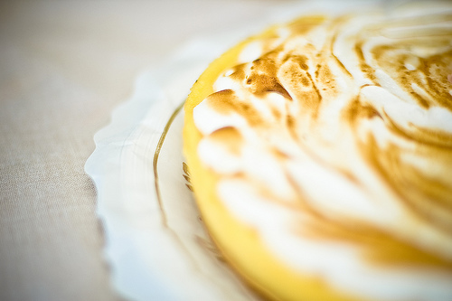 tarta de limon